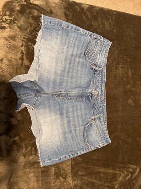 Old Navy Light Blue Denim Cutoff Shorts